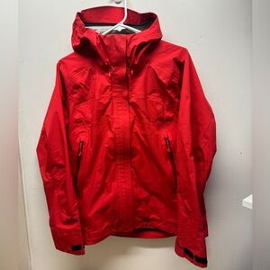 REI Women's Red Rain Jacket with Event Waterproof material Womens M